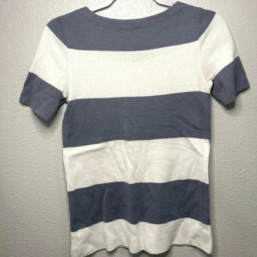 The Limited Short Sleeve Embellished Sweater - Picture 2 of 4